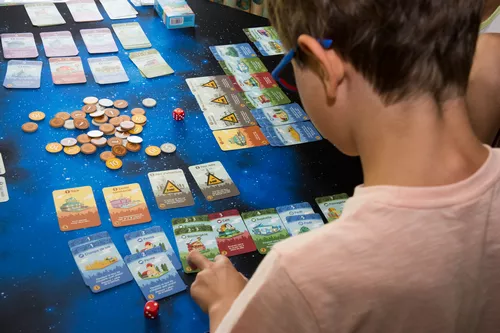 Test de minivilles, vue joueur partie en cours